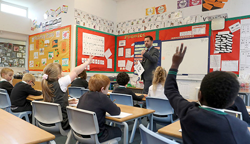 primary school class